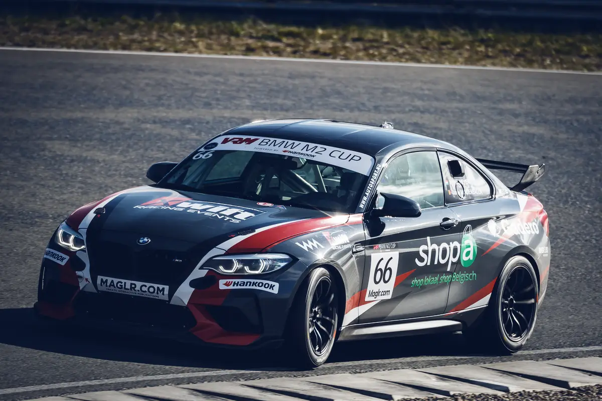 Jamie Vandenbalck in de BMW M2 CS Racing