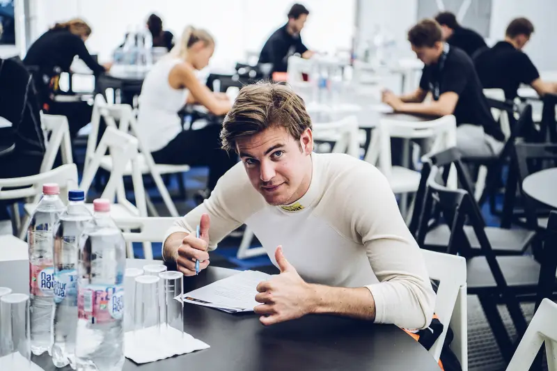 Jamie Vandenbalck — Handtekeningen in de paddock