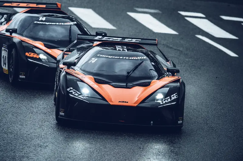 Jamie Vandenbalck — KTM X-Bow GT4 in de regen