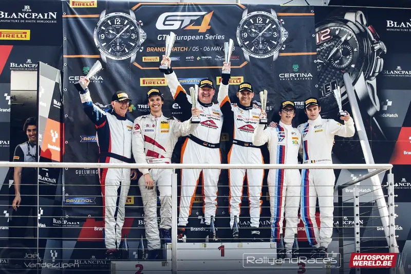 Jamie Vandenbalck — Podium GT4 European Series — Brands Hatch (2018)