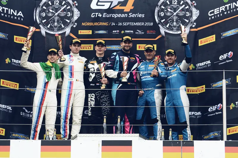 Jamie Vandenbalck — Podium GT4 European Series — Nürburgring (2018)