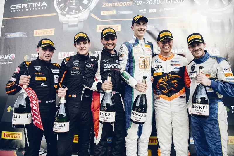 Jamie Vandenbalck — Podium GT4 European Series — Zandvoort