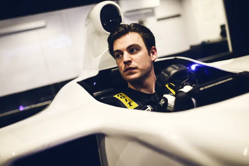 Jamie Vandenbalck — In de simulator
