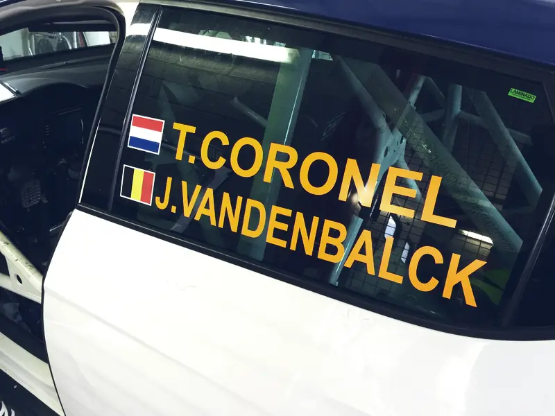Jamie Vandenbalck — Met Tom Coronel in de TCR Benelux
